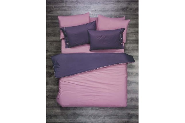Pościel bawełniana 200x220 Pink and Violet Kupon 1