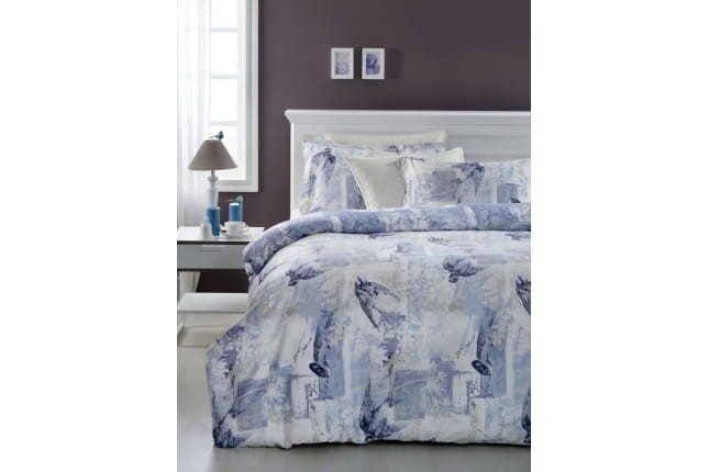 Pościel satynowa Sarev Adney V1 200x220 komplet 6-częściowy_1