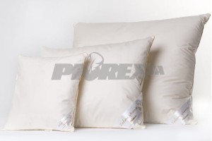 Poduszka puchowa Trzykomorowa 50x70 Piórex kremowa