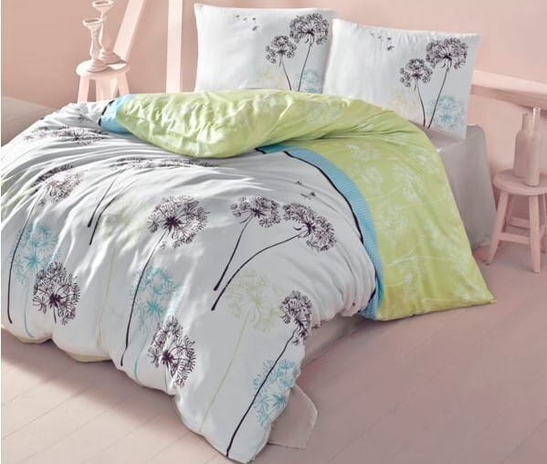 Pościel bawełniana Victoria 200x220 Suna Green