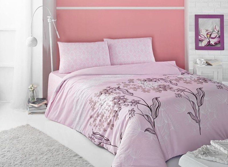 Pościel bawełniana Brielle 200x220 600 Pink v1