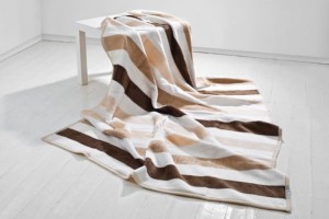 Koc Moca Design 150x200 cm Stripes beige