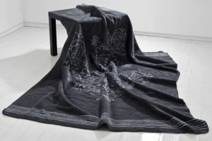 Koc Moca Design 150x200 cm Folklore grey