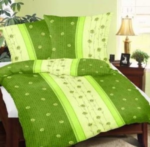 Pościel z kory 160x200 Margerytka K014 na guziki bawełna gruba.