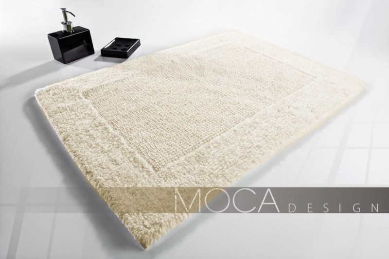 Dywanik łazienkowy MOCA DESIGN ecrue 60x60
