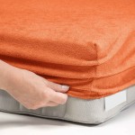 Prześcieradło frotte z gumką 180x200 tude terra F25-180