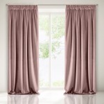 Zasłona zaciemniająca 140x270 Villa ciemna różowa