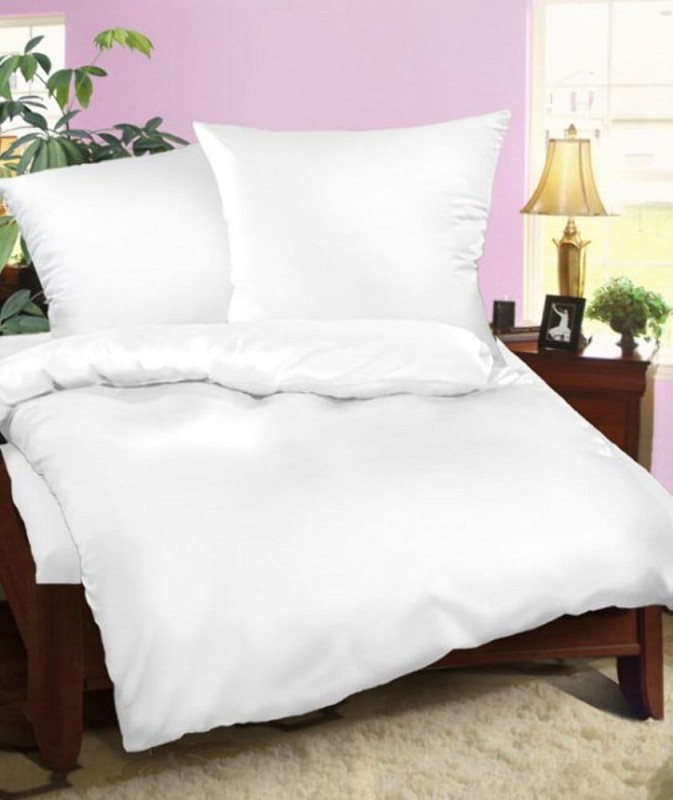 Pościel bawełniana 180x200 Biała 01