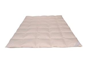 Kołdra puchowa standardowa całoroczna 155x200 Piórex D23 kremowa 1,20 kg
