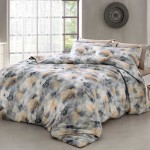 Pościel satyna bawełniana Bryant Caffe 200x220 Tivolyo komplet 6-cz.