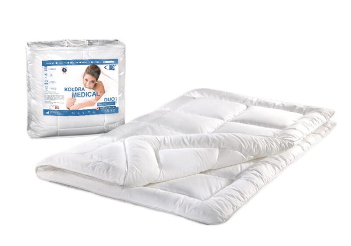 Kołdra Medical Duo 200x220 AMW Antyalergiczna biała