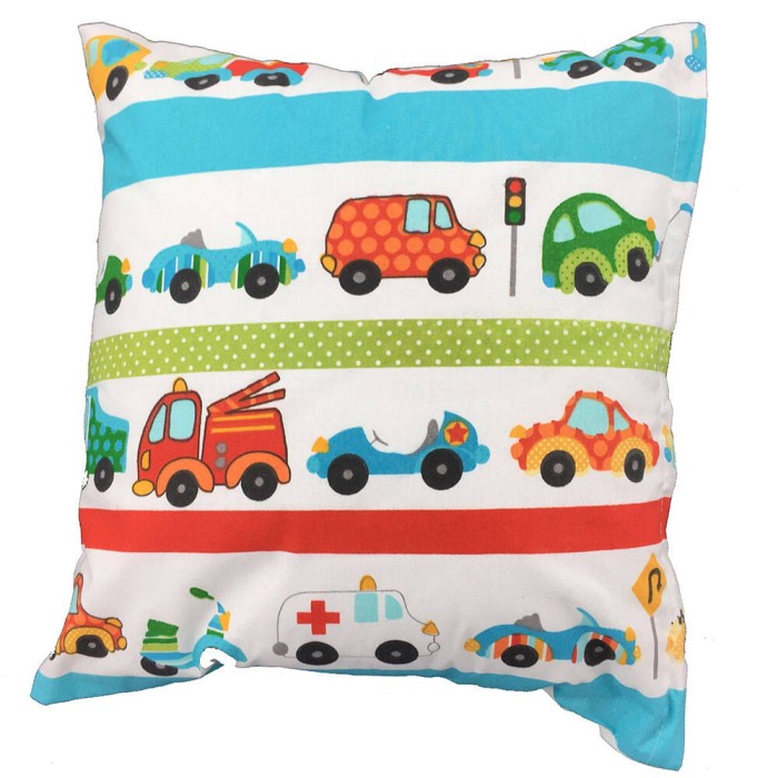 Poszewka bawełniana 40x40 Auta Samochody
