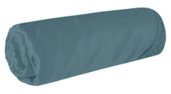 Prześcieradło 140x200 satynowe z gumką Turkusowe
