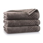 Ręcznik Carlo AG 70x140 Brązowy Antybakteryjny 500g/m2