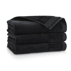 Ręcznik Paulo 3 AG 70x140 Czarny Antybakteryjny 500g/m2