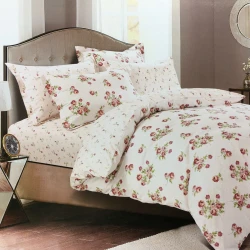 Pościel 100% satyna bawełniana 200x220 dwustronna CW-846 Premium