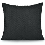 Poszewka welurowa 45x45 Moxie Czarna