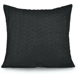 Poszewka welurowa 45x45 Moxie Czarna