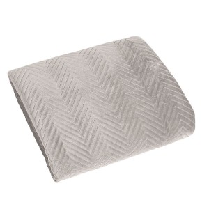 Narzuta dekoracyjna na łóżko 170x210 Popielata Sofia-1