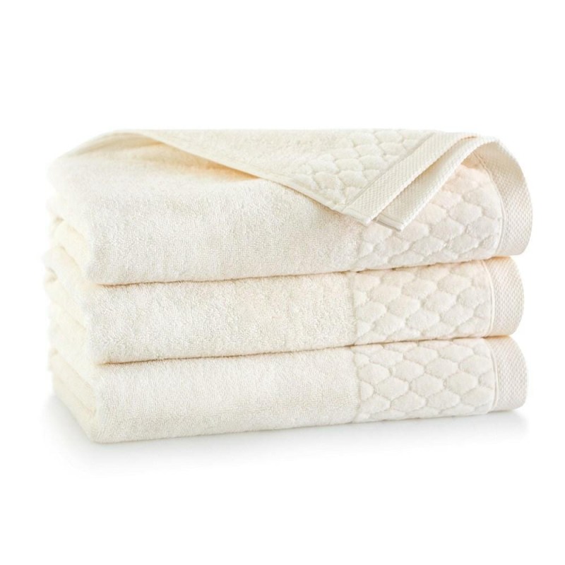 Ręcznik Carlo AG 70x140 Kremowy Antybakteryjny 500g/2m