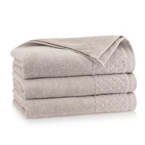 Ręcznik Carlo AG 50x100 Beżowy Antybakteryjny 500g/2m