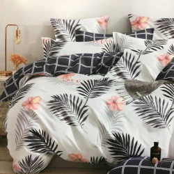 Pościel satynowa dwustronna 200x220 CW-1261 Premium