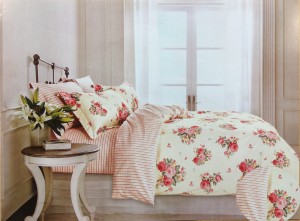 Pościel satynowa dwustronna 200x220 CW-158 Premium Angela