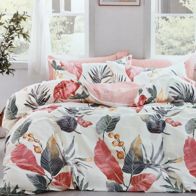 Pościel 100% satyna bawełniana 160x200 dwustronna CW-154 Premium