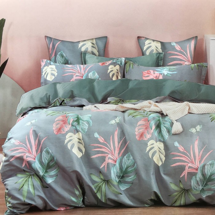 Pościel 100% satyna bawełniana 160x200 dwustronna CW-159 Premium