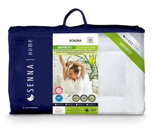 Kołdra Bamboo 155x200 1100g Inter Widex Całoroczna2