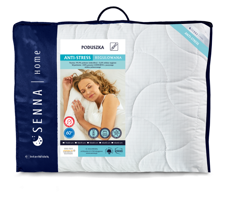 Poduszka antyalergiczna 70x80 Anti-Stress Inter-Widex