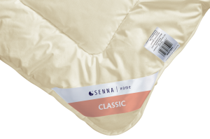 Kołdra antyalergiczna 180x200 Classic Całoroczna Inter Widex 1260g kremowa-1