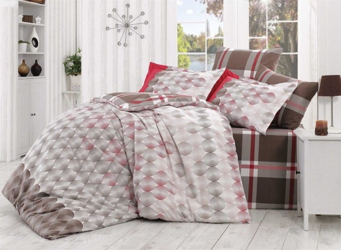 Pościel Bawełniana 200x220 Belen Caffe Hobby