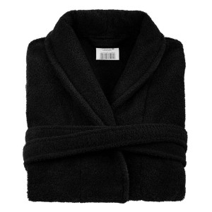 Szlafrok L/XL Bawełniany Czarny Frotte Prestiż Hotelowy 1.jpg