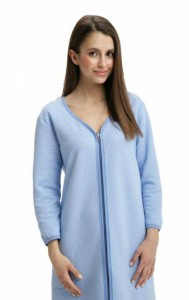 Szlafrok L Niebieski Damski Podomka 2.jpg