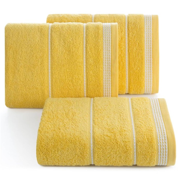 Ręcznik Żółty 30x50 Frotte Mira 1.jpg