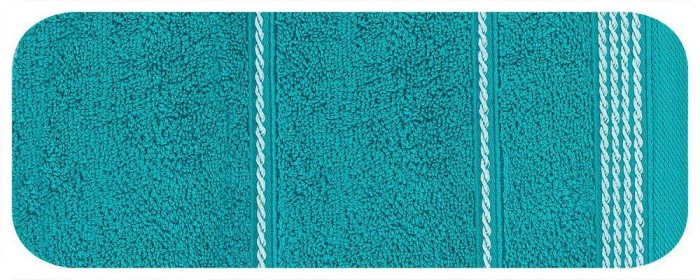 Ręcznik Turkusowy 30x50 Frotte Mira.jpg