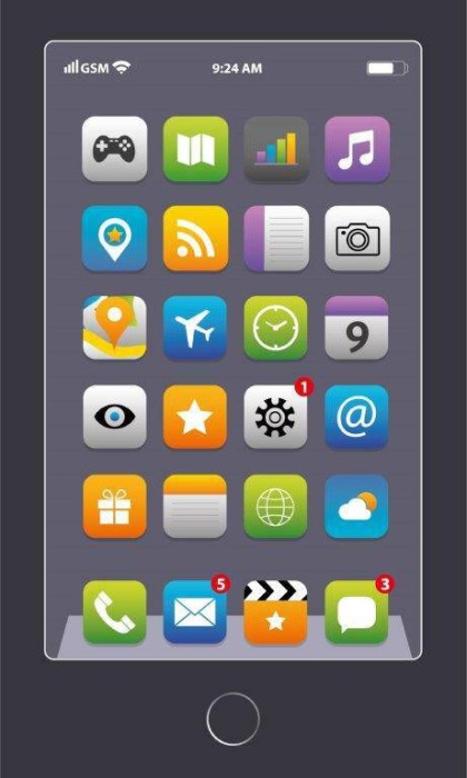 Ręczniczek do przedszkola 30x50 Dziecięcy Bawełniany Grafitowy do Rąk Telefon.jpg