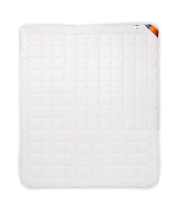 26695Kołdra antyalergiczna 200x220 Antystres letnia 900g biała AMZ-1