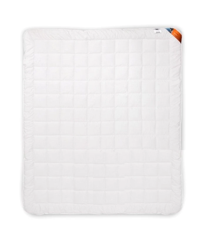26695Kołdra antyalergiczna 200x220 Antystres letnia 900g biała AMZ-1
