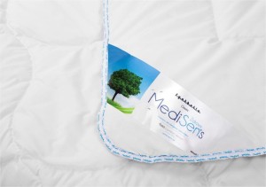 Kołdra antyalergiczna 155x200 Medisens letnia 600 g biała AMZ-2