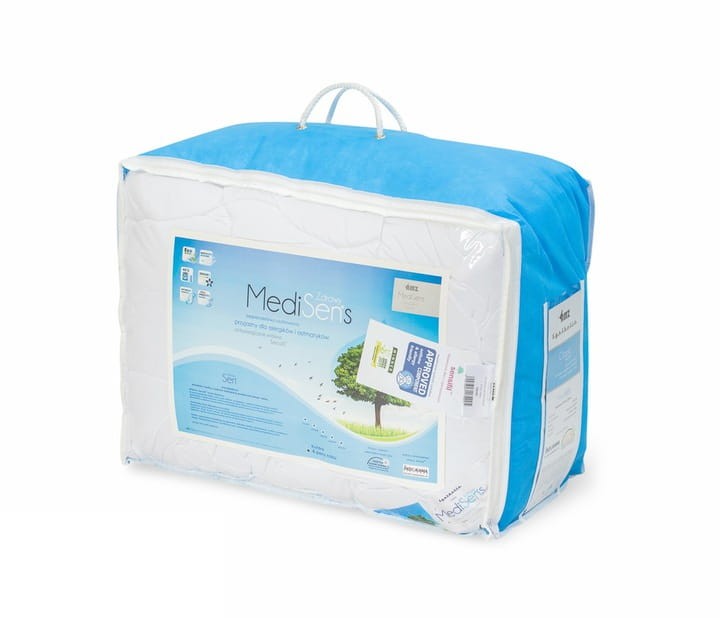Kołdra antyalergiczna 200x220 Medisens 4 pory roku 1600g + 600g biał-4