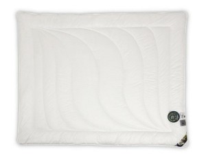 26743Kołdra antyalergiczna 155x200 BioPercal całoroczna 1120g biała delikatny perkal 100% bawełna AMZ-1