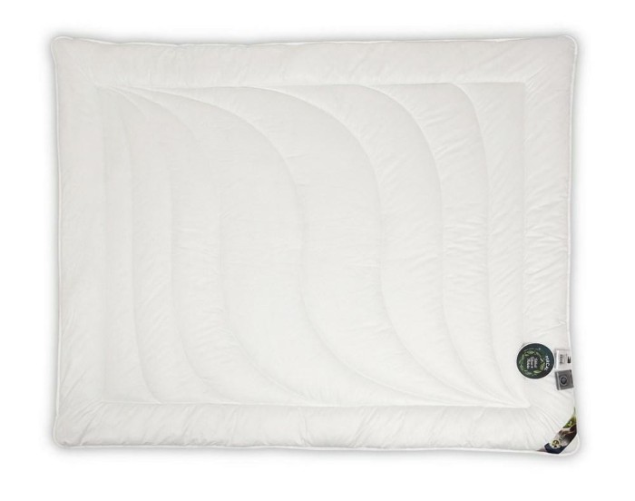 26743Kołdra antyalergiczna 155x200 BioPercal całoroczna 1120g biała delikatny perkal 100% bawełna AMZ-1