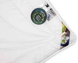 Kołdra antyalergiczna 155x200 BioPercal letnia 600g biała delikatny perkal 100% bawełna AMZ-2