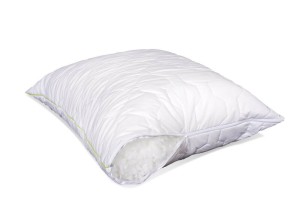 Poduszka antyalergiczna 50x70 Bamboo pikowana 550 g biała AMZ z zamkiem-2