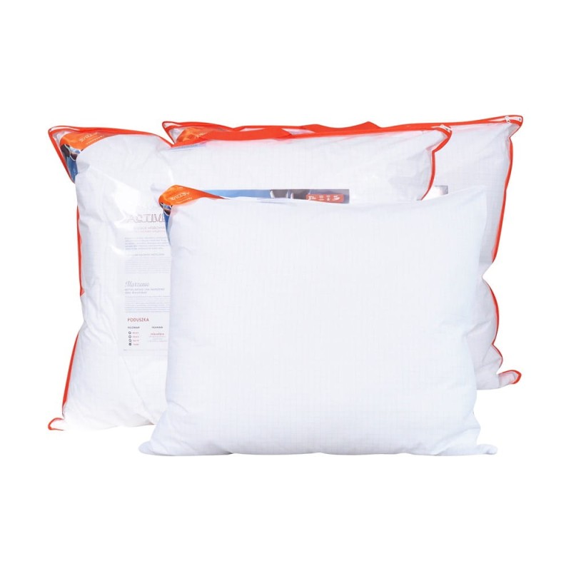 26790Poduszka antyalergiczna 40x60 Antystres gładka 250g biała AMZ-6