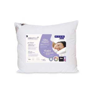26794Poduszka antyalergiczna 50x70 Mikrofibra pikowana 550g biała AMZ-1
