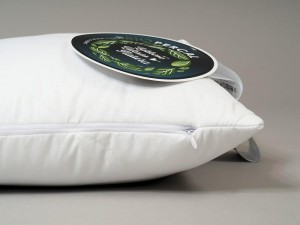 26801Poduszka antyalergiczna 40x40 BioPercal 250g biała termo delikatny perkal 100% bio bawełna AMZ-6