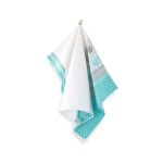 Ścierka do naczyń 50x70 turkusowa czajniki